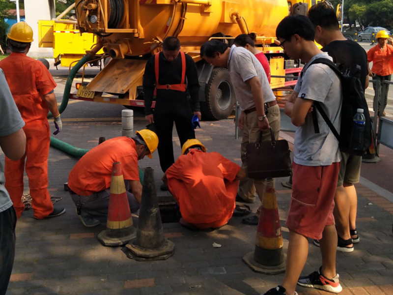 南京建邺区紫檀雅居清洗管道抽粪污水池清理市政管道清